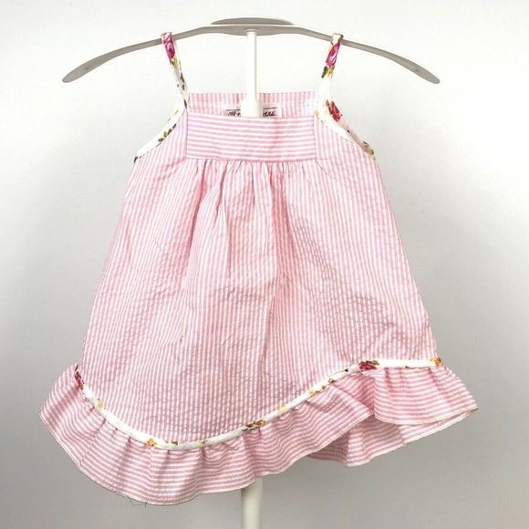 All The Numbers Dress Girls 12-18 Ruffle Jumper Co - Picture 1 of 8